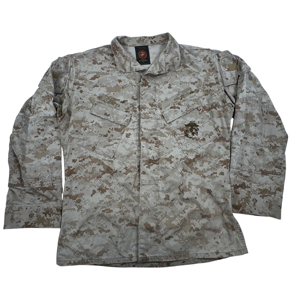 Propper USMC MARPAT Desert Camouflage Combat Utility Blouse Medium Regular EGA